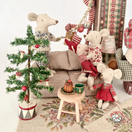 Julgran 16 cm, Mus - Maileg