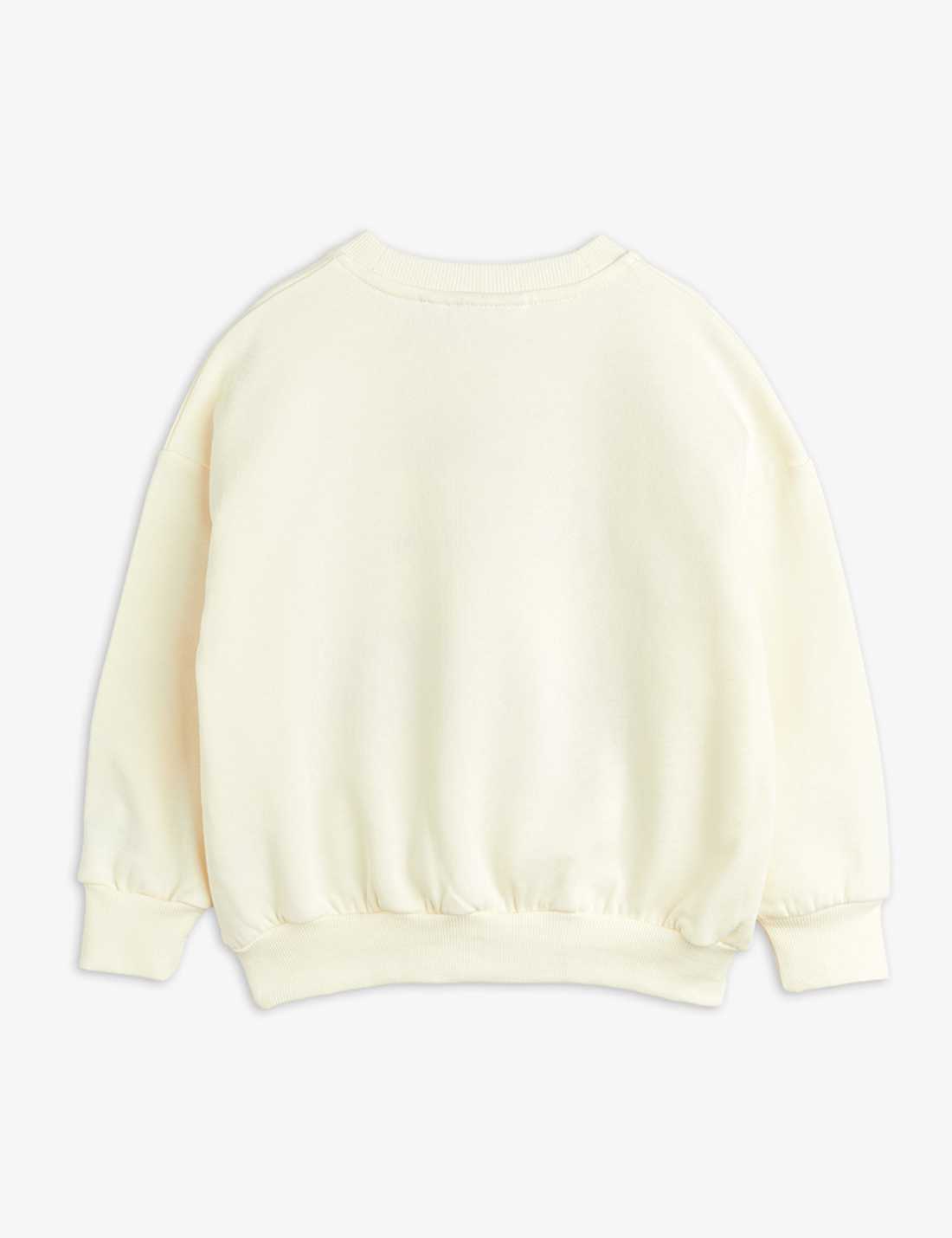 Ducks EMB Sweatshirt, Offwhite, Strl 104/110 - Mini Rodini