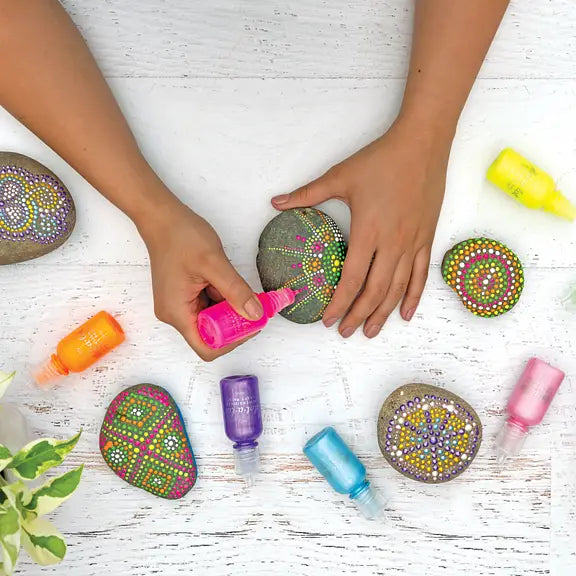 Målarfärg, 3D-liner, Dot-A-Lot Craft Paint, Neon - Ooly