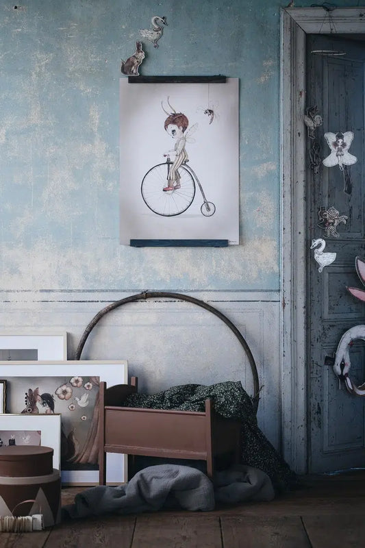 Poster, Mr John 50x70 - Mrs Mighetto