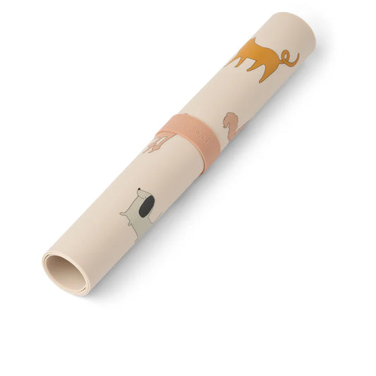 Underlägg, Jude Printed, Katt & Hund, Sandy - Liewood