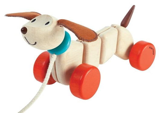 Dragleksak, Promenadvalpen Happy Puppy - PlanToys