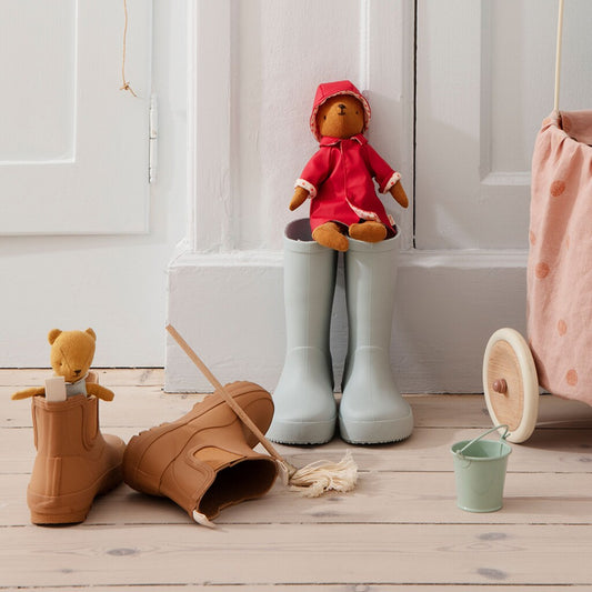 Miniatyr, Hink & Mopp 23 cm, Mintgrön - Maileg