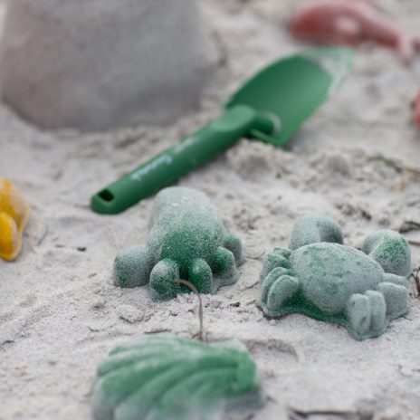 Scrunch-spade - Mörk Mossgrön