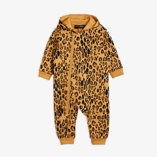 Basic leopard onesie