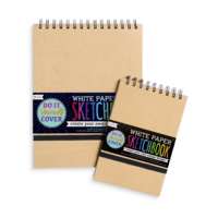 Skissblock, Vitt Papper, 20x27 - Ooly