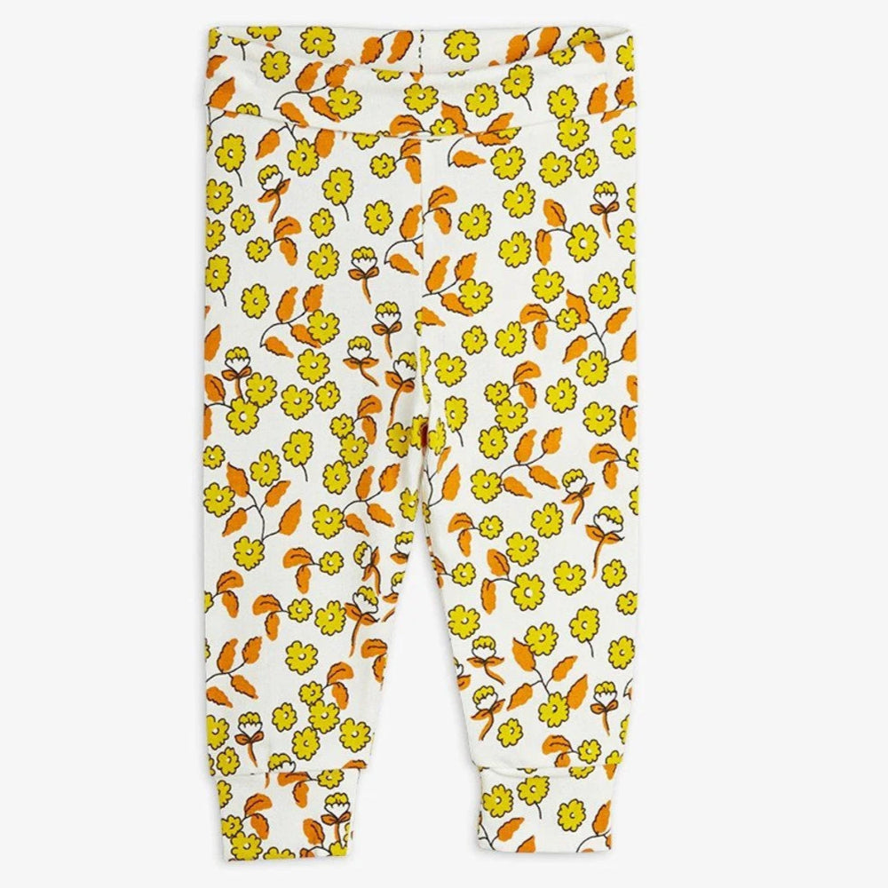 Flowers aop nb leggings Multi - Mini Rodini