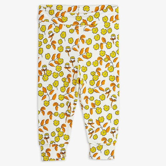Flowers aop nb leggings Multi - Mini Rodini