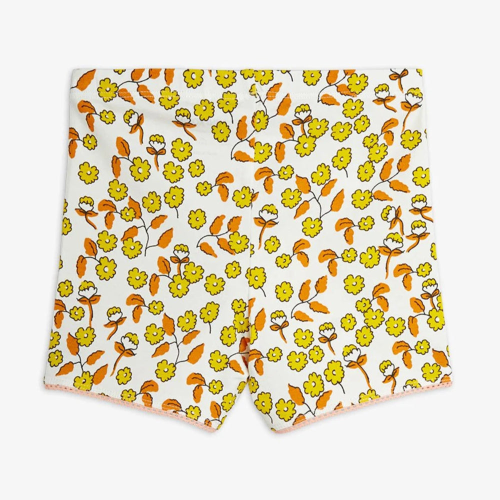 Flowers aop lace edge shorts Multi - Mini Rodini