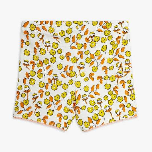 Flowers aop lace edge shorts Multi - Mini Rodini