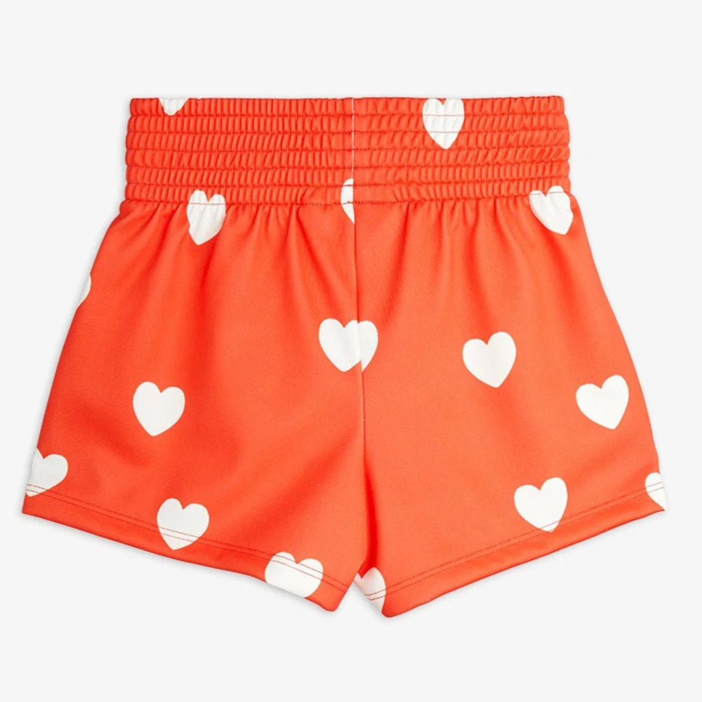 Hearts WCT shorts Röd. Strl 104/110 - Mini Rodini