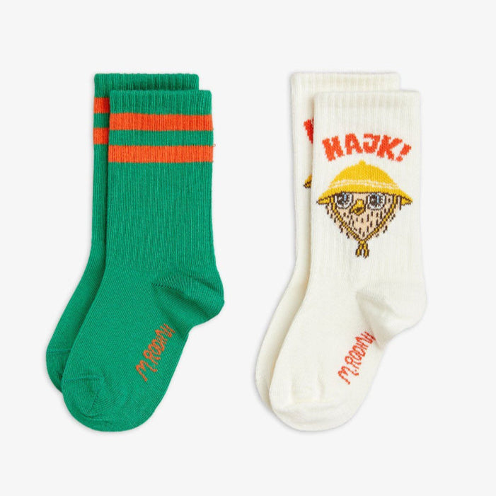 Hike 2-Pack Socks, Multi - Mini Rodini