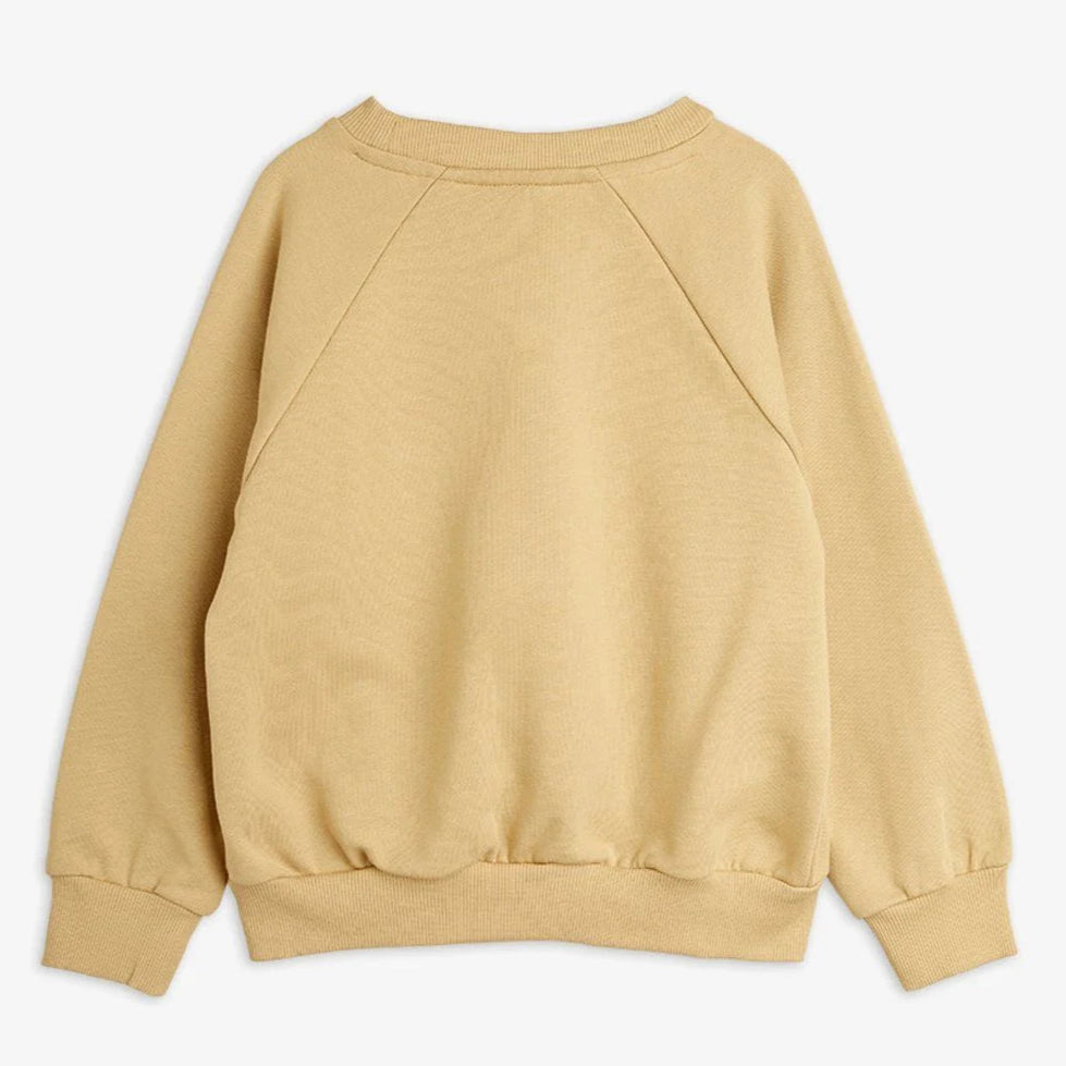 Basic Sweatshirt, Beige - Mini Rodini