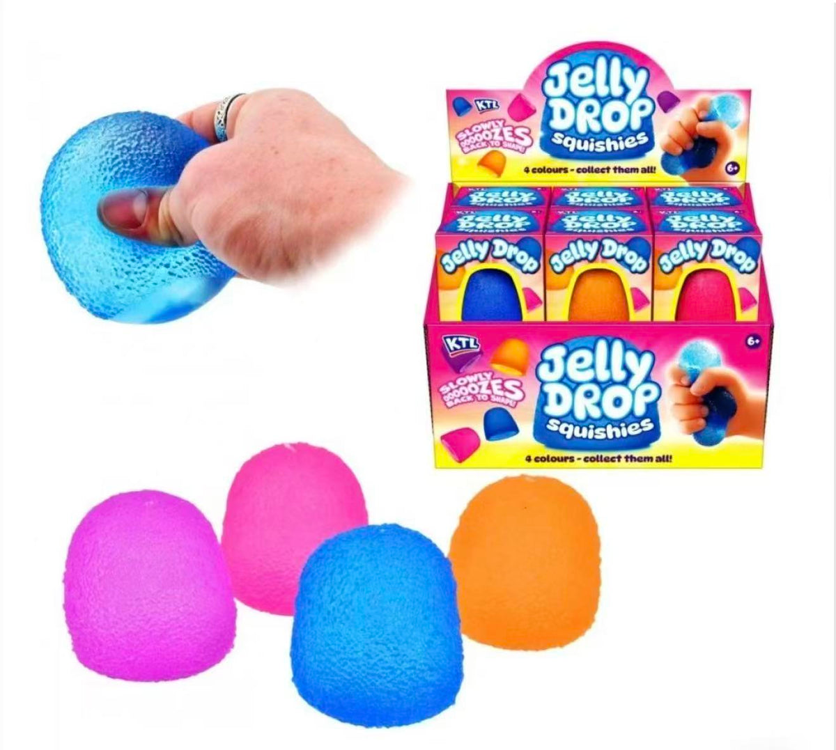 Squishy, Maltose Candy, Olika Färger - SunToy