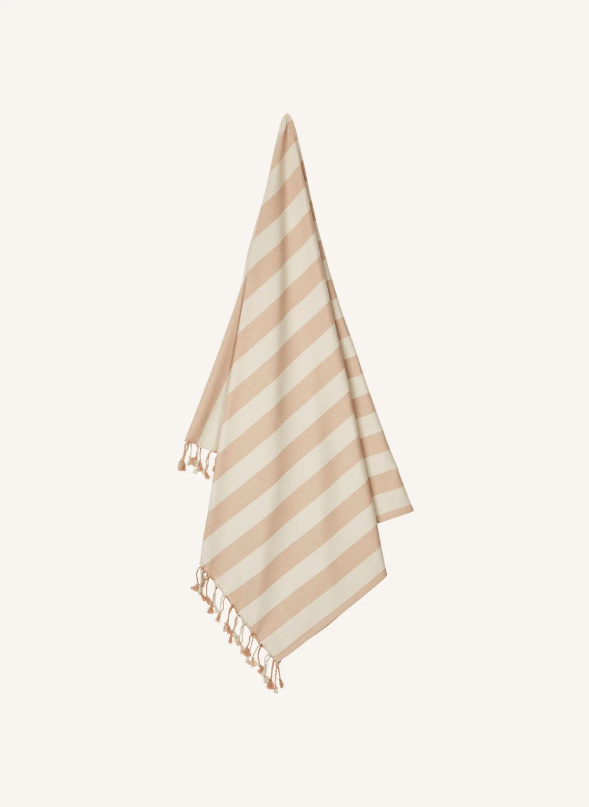 Strandhandduk, Mona Y/D Stripe, Sorbet Rose/Creme de la Creme - Liewood