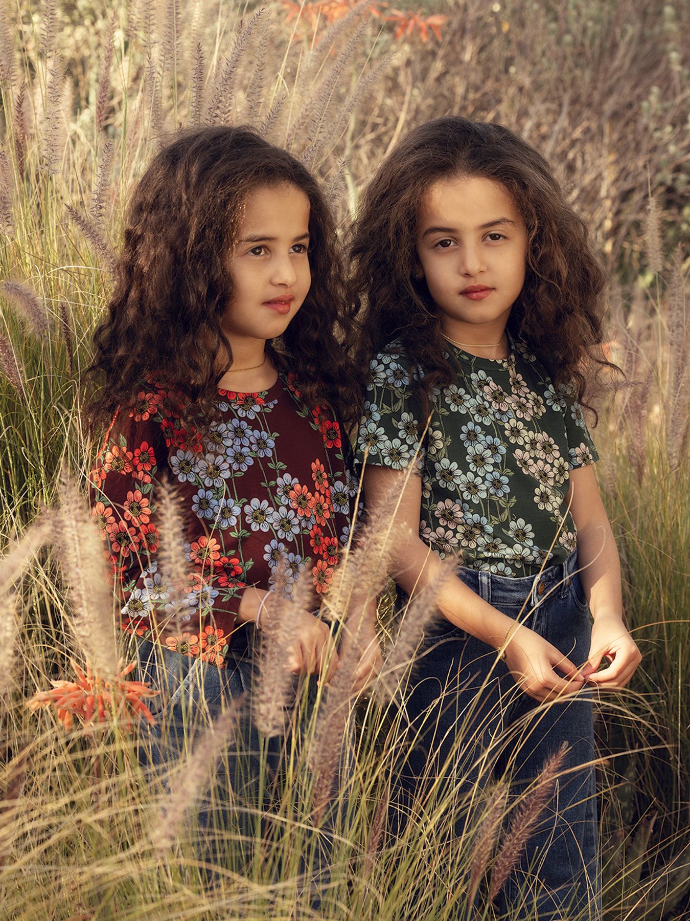 Daisys Långärmad T-Shirt, Strl 80/86, AOP LS Tee, Multi - Mini Rodini