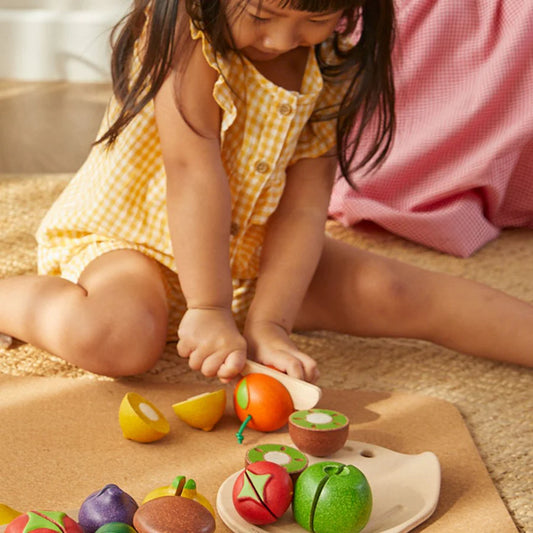 Fruktbricka, Assorted Fruit Set - PlanToys