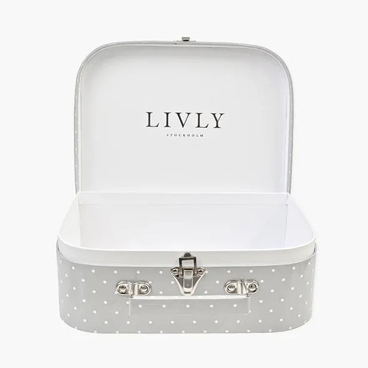 Väska, Sleeping Cutie Trunk, Grå, Liten - Livly