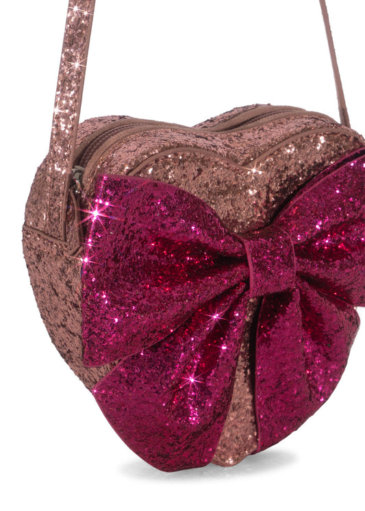 Axelremsväska, Tut Bow, Sangria - Konges Sløjd