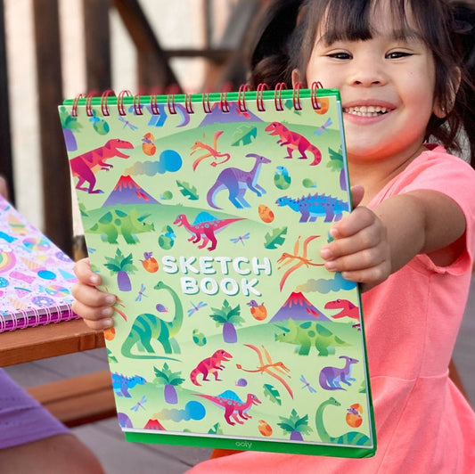 Standing Sketchbook, Daring Dino