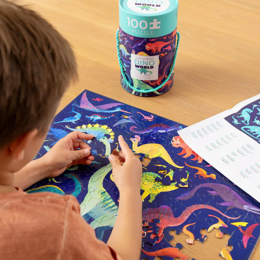 Dino World, 100 bitar