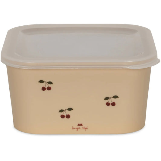 Lunchbox Matlåda 4-pack, Food Container Set, Cherry - Konges Sløjd