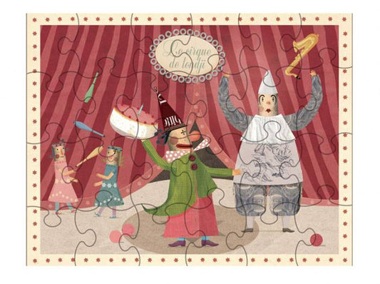 Pussel, Clown, 24 bitar