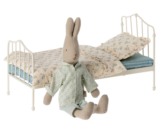 Miniatyr, Säng, Mini, Blå - Maileg