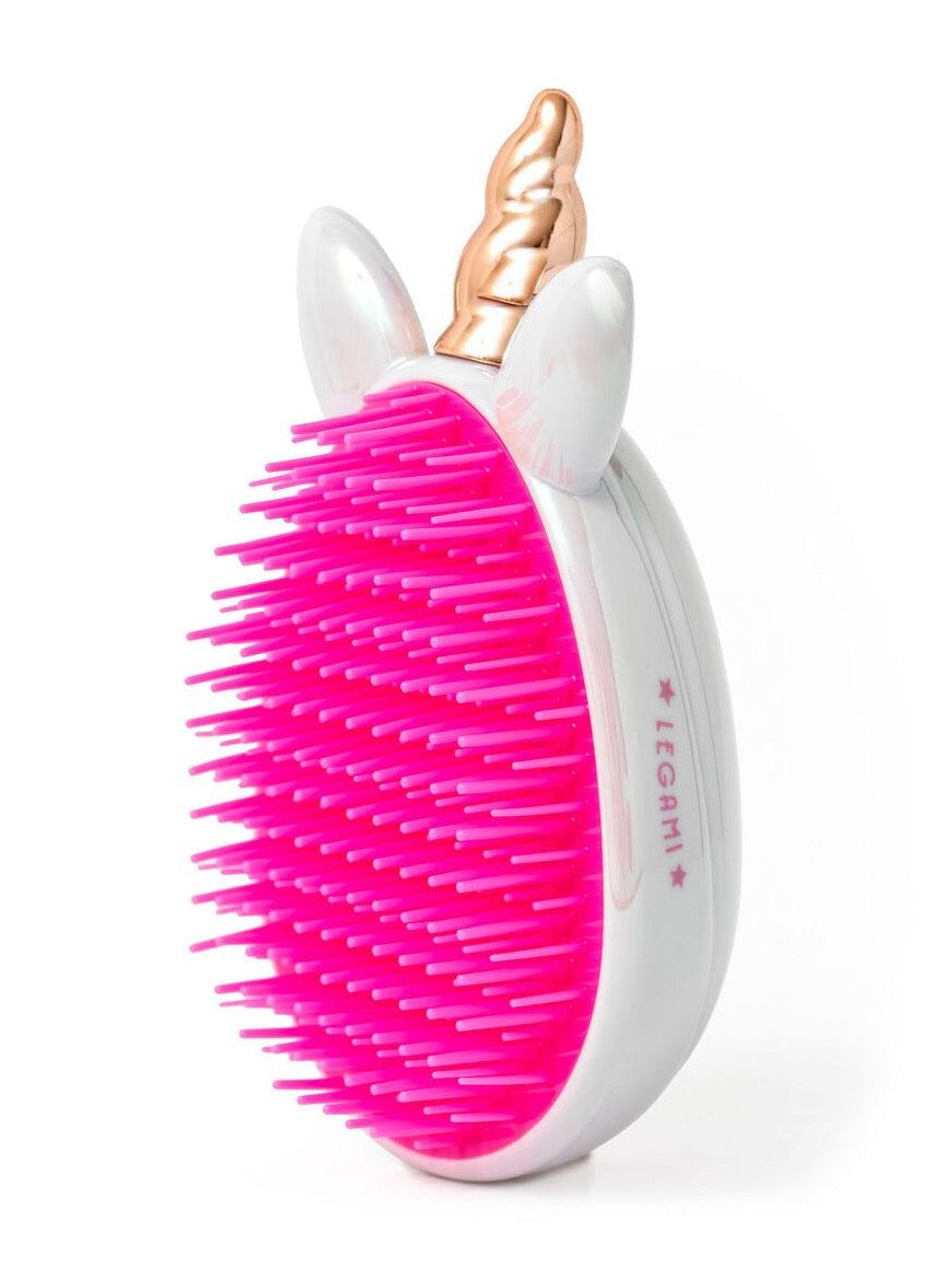 Hårborste, Amazing Hair, Detangling Hairbrush, Enhörning - Legami