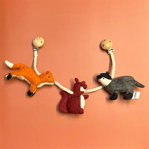 Barnvagns-hänge, Woodland