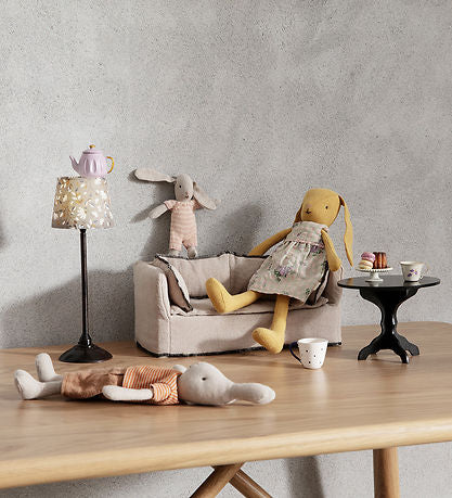 Miniatyr, Kaffebord, Svart - Maileg