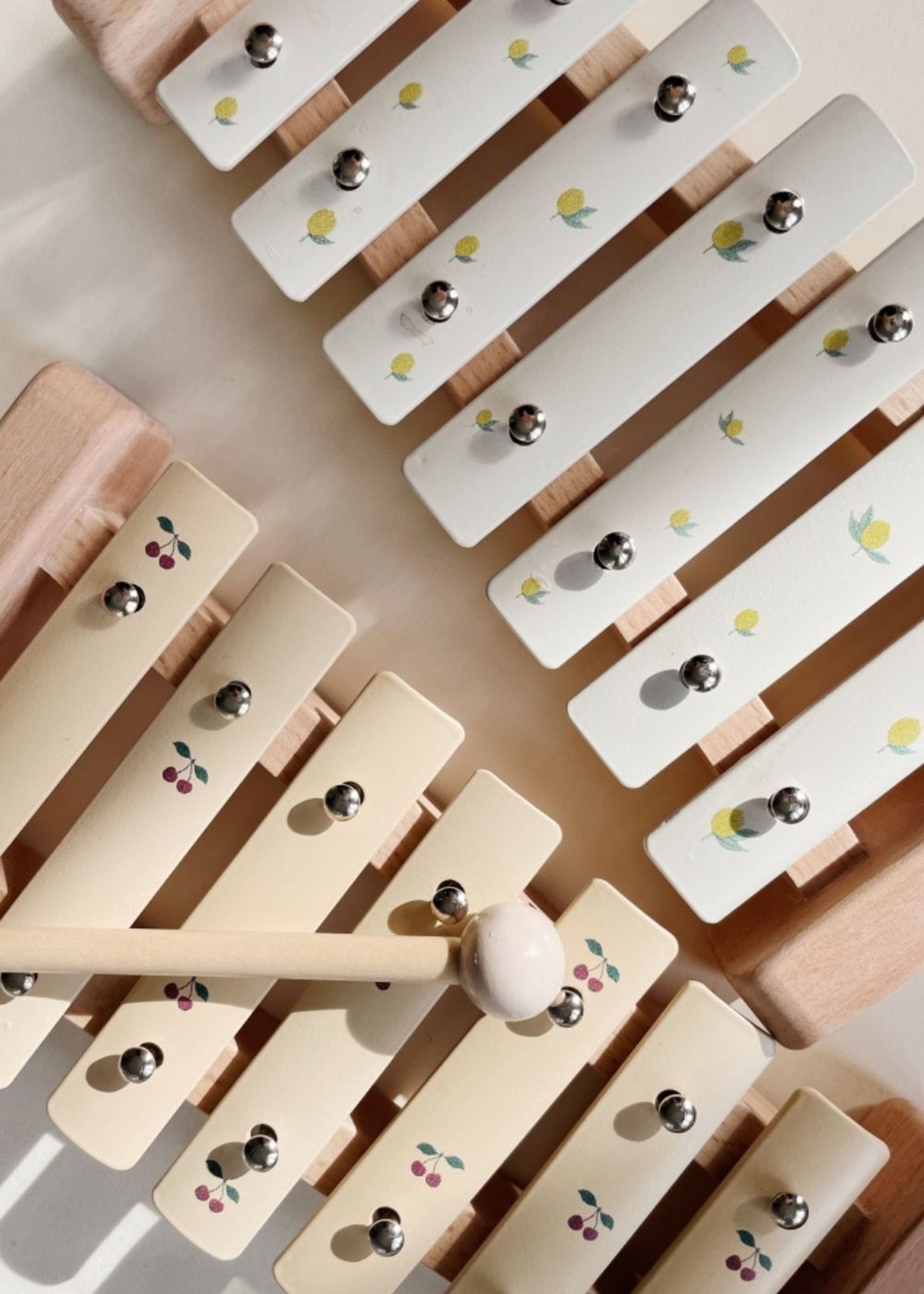 Trä Xylophone, Citron eller Körsbär - Konges Sløjd