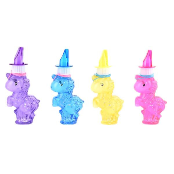 Såpbubblor Enhörning Visselpipa, 15cm - Robetoy