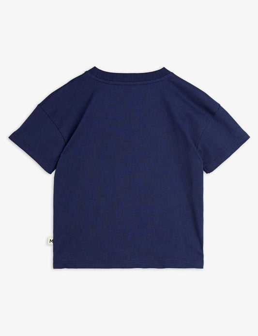 Bow T-shirt, Blå - Mini Rodini