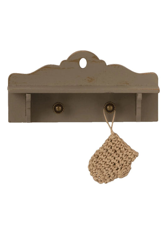 Miniatyr, Hylla 9x4 cm, Brun - Maileg