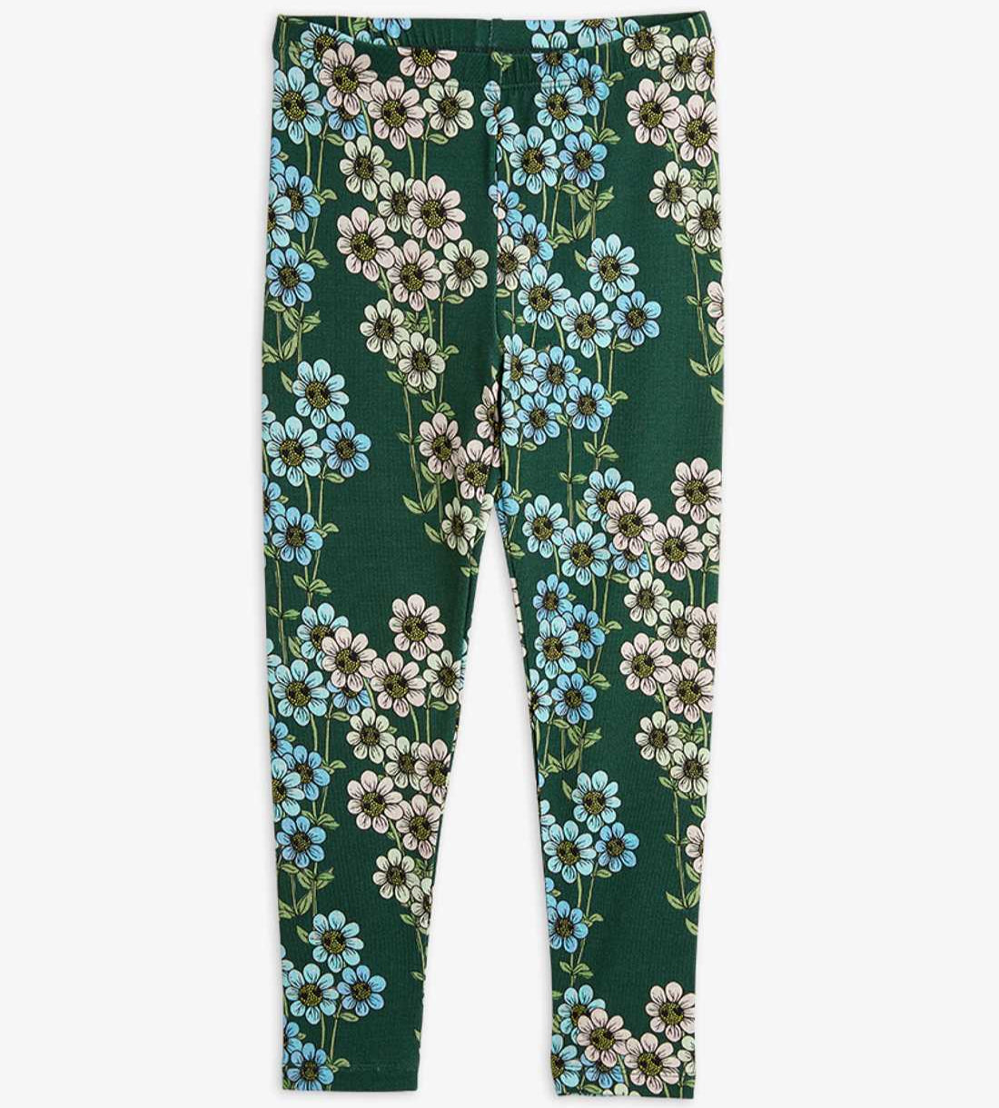 Daisys Leggings Strl 9-18 mån, Grön - Mini Rodini