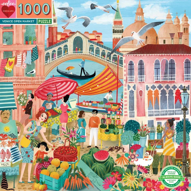 Pussel, Venice Open Market, 1000 bitar