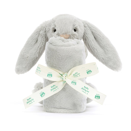 Snuttefilt, Bashful Silver Bunny - Jellycat