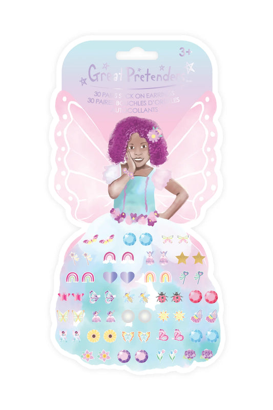 Örhängen, Stick On, 30-pack, Butterfly Fairy Azaria - Great Pretenders