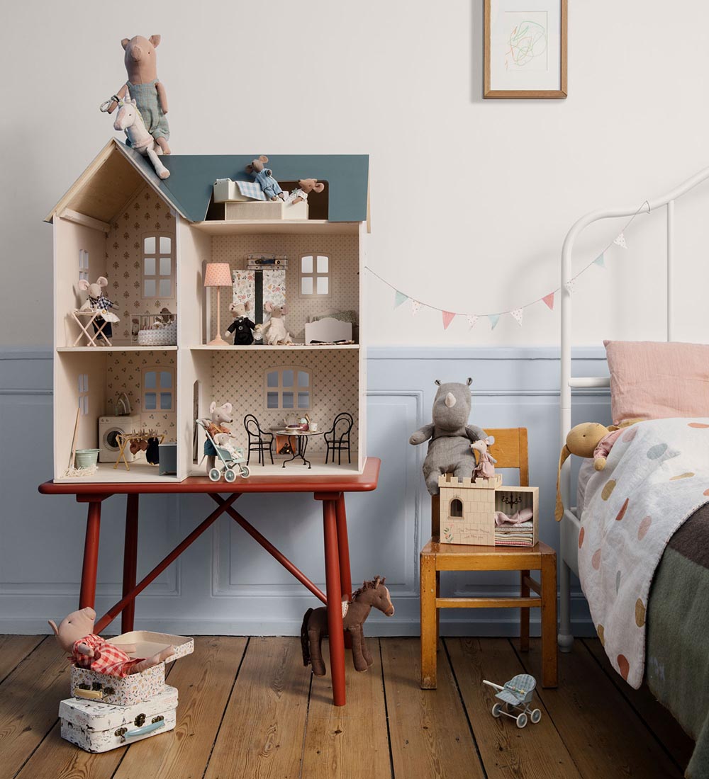 Miniatyr, Tvättmaskin 7 cm, Mus - Maileg