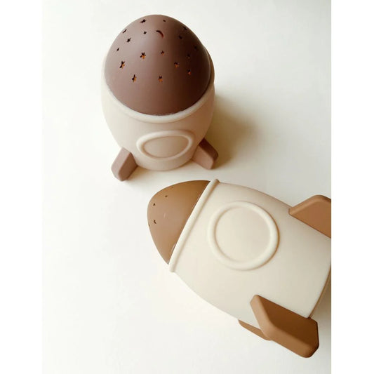 Nattlampa, Silicone Star Lamp, Rocket/Blush - Konges Sløjd