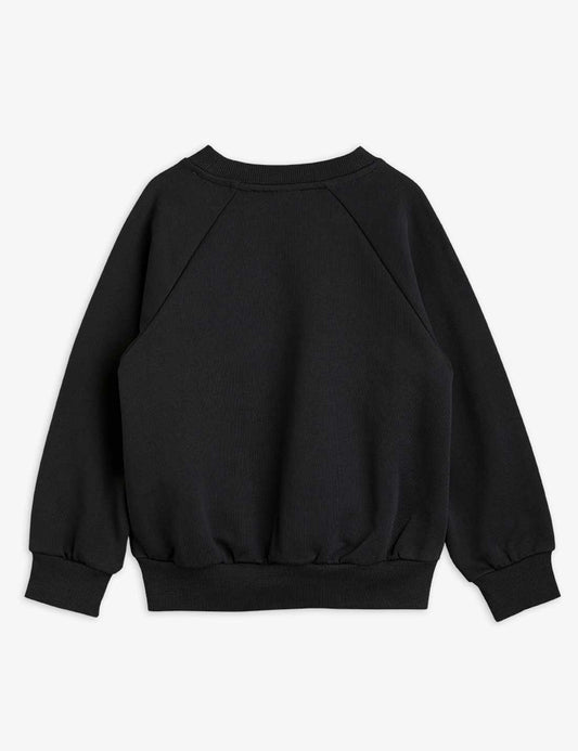 Basic Sweatshirt, Svart - Mini Rodini