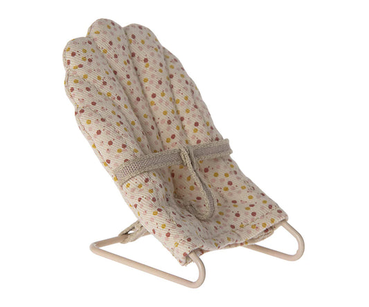 Miniatyr, Babysitter, My, Rosa-gul Prickig - Maileg