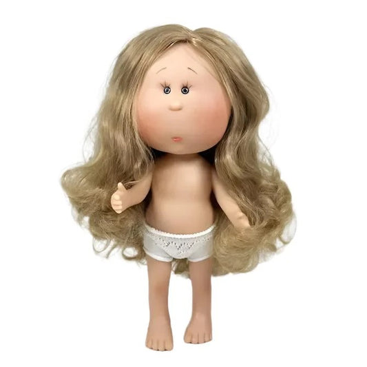 Mia, Handgjord Docka, Blond, 30 cm - Nines