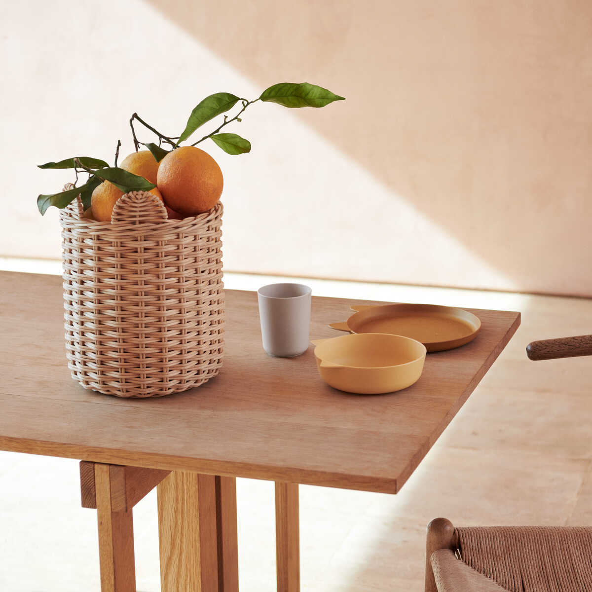 Skålar 2-pack, Solina Bow, Rabbit/Sandy - Liewood