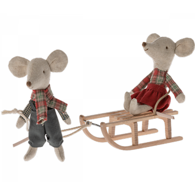 Kälke till mus - Maileg