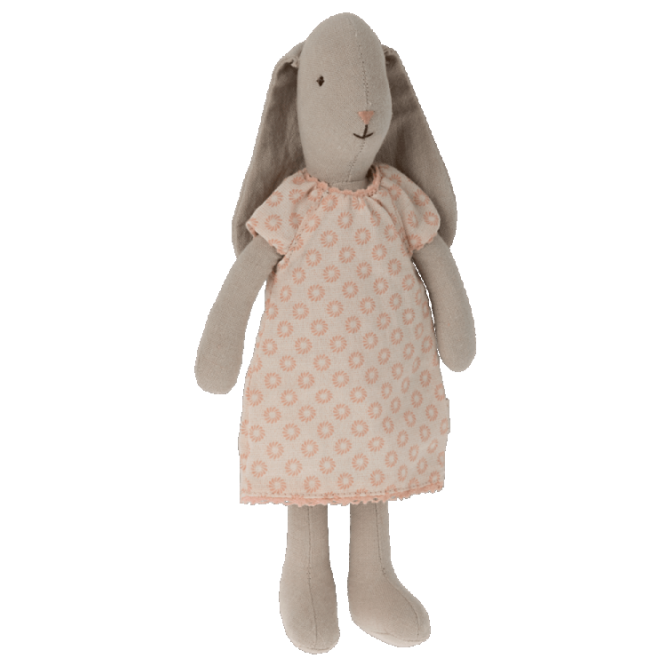 Kanin 21 cm, Storlek 1, Nattlinne - Maileg