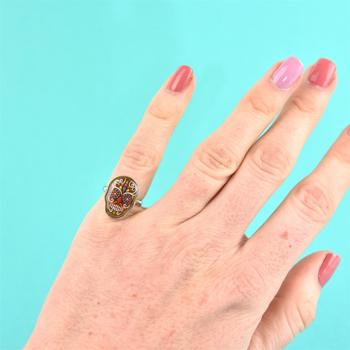 Humörring, Ring Mood, Skull - Robetoy