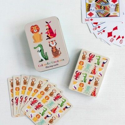 Colorful Creatures, Playing Cards