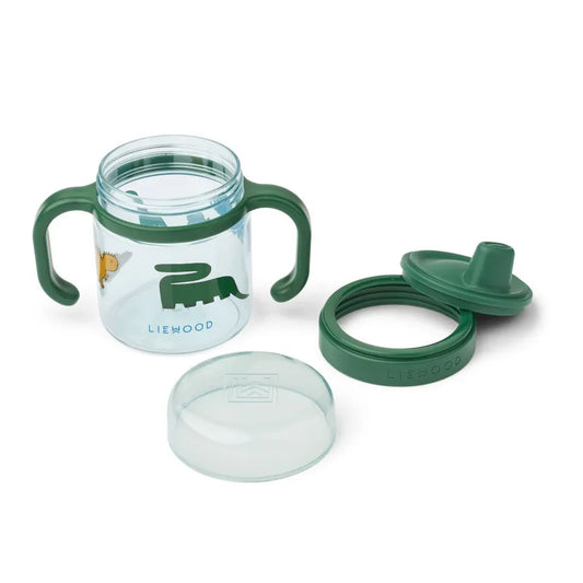 Pipmugg 280ml, Kylo Tritan, Dinosaurs/Mist - Liewood